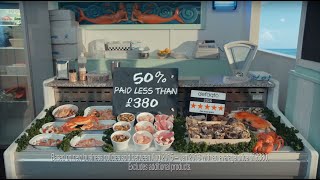 Seafood TV advert  Hastings Direct [upl. by Kezer958]