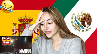 🇪🇸ESPAÑOLA REACCIONA a FRANCO ESCAMILLA MANOLO  RPM PARTE 5 [upl. by Nuriel]