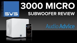 SVS 3000 Micro Subwoofer Review [upl. by Gerardo754]