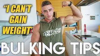 5 TIPS TO GAIN WEIGHT  Hardgainers Bulking Hacks  Zac Perna [upl. by Utham]