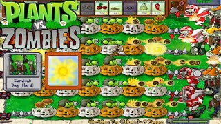 Survival Day Hard  Plants Vs Zombies [upl. by Ximena]