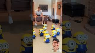 BANYAK MINION⁉️ minions funny comedy minionsim dubbing [upl. by Eibrad]