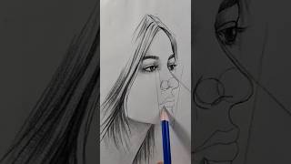 Try this techniques ❤️✍️ art artist cartoon draw drawing satisfying paint anime shorts [upl. by Broadbent]