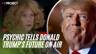 Psychic Tells Donald Trumps Future On Air [upl. by Yffub]