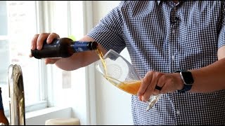 A beer sommelier explains how pouring a beer the wrong way can give you a stomach ache [upl. by Fillbert]