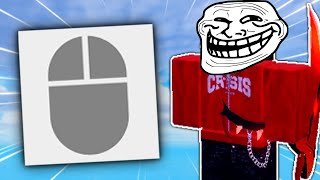 Trolling TryHards With FASTEST AUTO CLICKER  Roblox Blade Ball [upl. by Eeralav173]