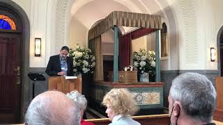 Mortlake Crematorium Kew Meadows Path London Funeral Service of Shiela Cromack September 13th 2021 [upl. by Adnohsed625]