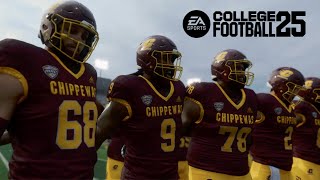 THE CHIPPEWAS MAKE ME RAGE College Football 25 Coaching Carousel Dynasty Episode 3 [upl. by Acissehc]