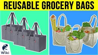 10 Best Reusable Grocery Bags 2019 [upl. by Siriso]