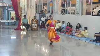 Kirthiga Sarveswaran performing Karpagavalli Nin Porpatgagal Pidithen 2024 [upl. by Engelbert]