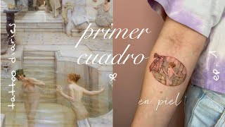 convención de tattoos mi primer cuadro en piel  tattoo diaries ep 1 [upl. by Aikcin]