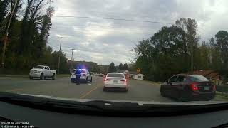 Police Chase In Gastonia New Hope Road [upl. by Rizzi235]