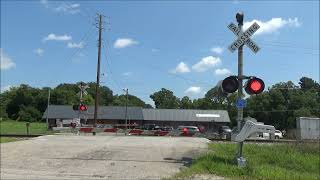 Spring Street Railroad Crossing Times Out Henderson NC [upl. by Amre]