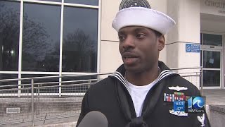 Sailor plans to sue Chesapeake claiming false arrest [upl. by Aehcim571]