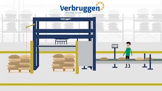 Palletizing  Meaning of Palletizing  Why Palletizing  Verbruggen Palletizing Solutions [upl. by Kcirderf]