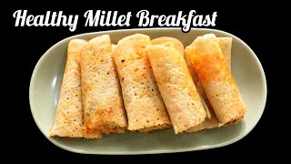 Healthy Millet Breakfast Recipe  Foxtail Millet Breakfast  Breakfast Recipe  Millet Recipe [upl. by Anotyad]