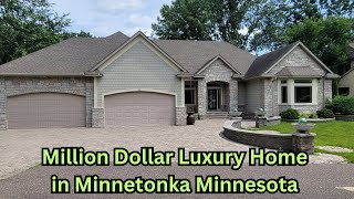 Million Dollar Minnetonka Luxury Estate virtual Tour Absolutely Breath takingly Beautiful [upl. by Nylear108]