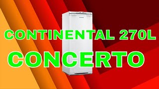 Concerto em Refrigerador Continental 270 [upl. by Lem397]