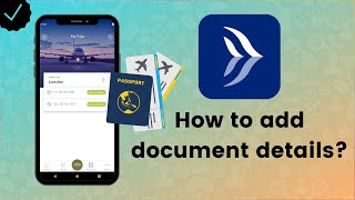 How to add document details in Aegean Airlines [upl. by Aierbma]