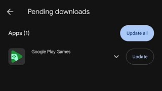 Google Play Games Update Not Working [upl. by Eulalee]