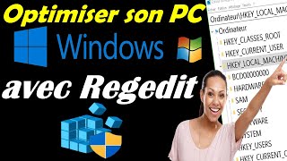 COMMENT AUGMENTER LES PERFORMANCES DE SON PC WINDOWS AVEC quotREGEDITquot [upl. by Maudie]