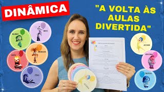 SUPER Dinâmica A Volta às Aulas Divertida [upl. by Aryek]