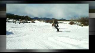 Skijoring  Whitefish Winter Carnival  2010  100 Years of Glacier [upl. by Kassia]