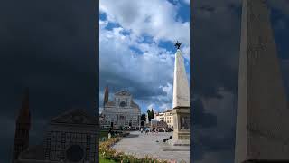 Fabulous Florence PIazza di Santa Maria Novella Italy [upl. by Edrahs]