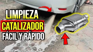 Como LIMPIAR El CATALIZADOR DE TU CARRO 👉 2 FORMAS FÁCILES Y ECONÓMICAS Y RÁPIDA😱 [upl. by Ayanet]