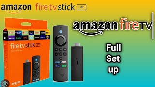 Amazon fire stick 3rd generation  Full Set up [upl. by Amalle509]