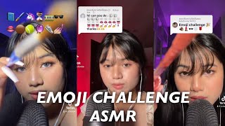 Asmr emoji challenge tiktok compilation ✨ [upl. by Dulciana]