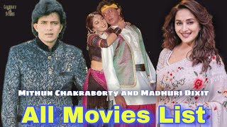 Mithun Chakraborty and Madhuri Dixit Movies  Together Movies  By Gaurav Scope [upl. by Malachy]