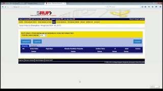 Tutorial SiRUP 2 [upl. by Palua]