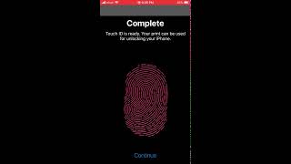 How to Enable Touch ID on iPhone [upl. by Arutnev]