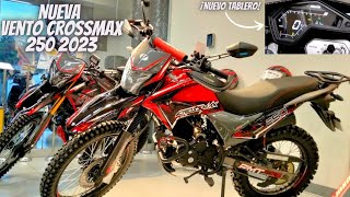 Nueva Vento Crossmax 250 2023😱  ¡La Moto Doble Propósito Más Barata🔥  Nuevo Tablero💯 [upl. by O'Reilly]