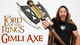 FULL VIDEO We FORGED GIMLIS BATTLE AXE [upl. by Melville]