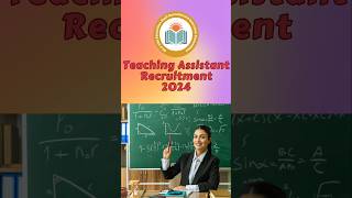 GSERC Teaching Assistant Recruitment 2024 📚 shorts teaching [upl. by Alekat615]