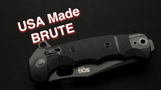 SOG Seal XR Knife Review  teamatherapeuticedge [upl. by Mcginnis330]