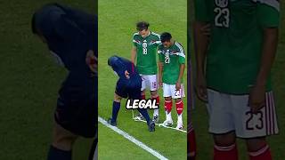 Why did FIFA stop using foam spray shorts ronaldo cr7 messi fifa fifaworldcup football [upl. by Morrissey]