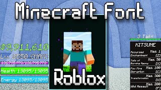 How to CHANGE Roblox Font pc only 2024 [upl. by Tiana]