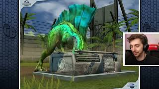 SHARKASAURUS MAXED UP  Jurassic World  The Game  Ep518 HD [upl. by Anaitsirk957]