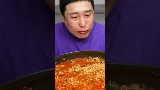 ASMR EXTREME Eating Spicy Noodles 🔥🍜🥵 [upl. by Bitthia]