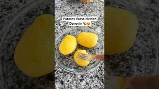 Patates Varsa Hemen Yapın 😍🥔 viralshort patates yemektarifleri tarif cooking [upl. by Carina]