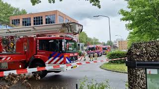 middelbrand Almere stad [upl. by Oravla]