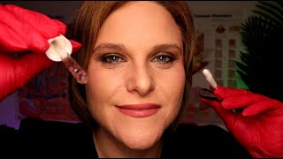 ASMR Dermatologist Face Exam amp Facial Treatment [upl. by Nurat612]