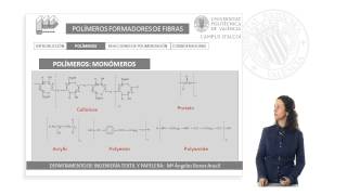 Polímeros formadores de fibras textiles  411  UPV [upl. by Acila]