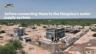 Hargeisa Water Agency conducts preliminary testing on the electromechanical equipment [upl. by Oznecniv571]