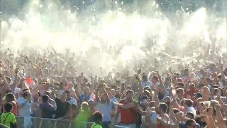 English Fans Reaction to Trippiers Freekick goal in London [upl. by Coonan]