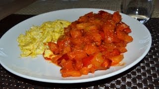 Pisto de Calabacín  Recetas fáciles con verduras [upl. by Ayardna500]