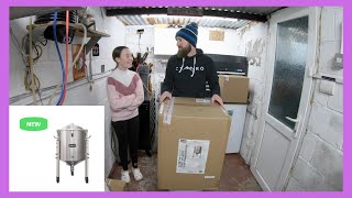 Unboxing the NEW Grainfather SF50 Conical Fermenter [upl. by Nnylasor555]